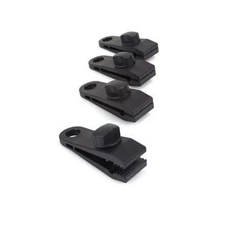 30 stk. Telt Tau Klemmer, Presenningslåser, Lerret Markise Klemmer, Campingutstyr Tilbehør