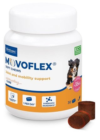 Vibrac Movoflex Soft Chews Per Cani Taglia L 30 Compresse