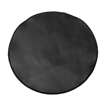 Brandhæmmende underlag til bålplads til terrasse, 36 tommer rundt grillunderlag, 3-lags brandhæmmende varmeisoleringspude, grillgulvbeskyttelsesmåtte