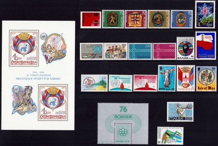 Logo/Symboler - Frimærkepakke - Postfrisk