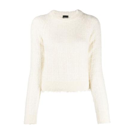 Pinko Pinko Sweaters White Hvid, Dame, Størrelse: XS
