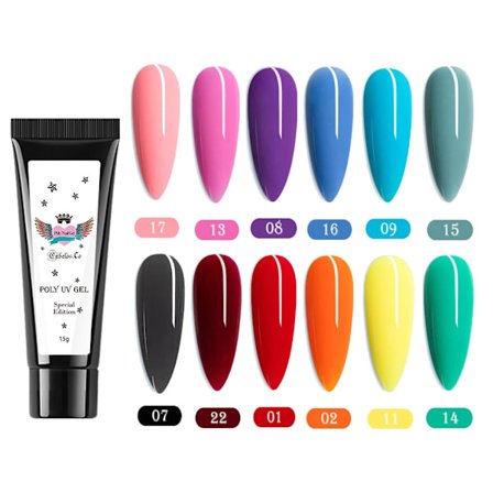 Polygel Naglar - Akrylgel Special Edition