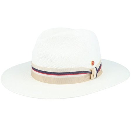 Mayser - Vit straw Hatt - Ricardo Panama Brisa Bl Straw Hat @ Hatstore