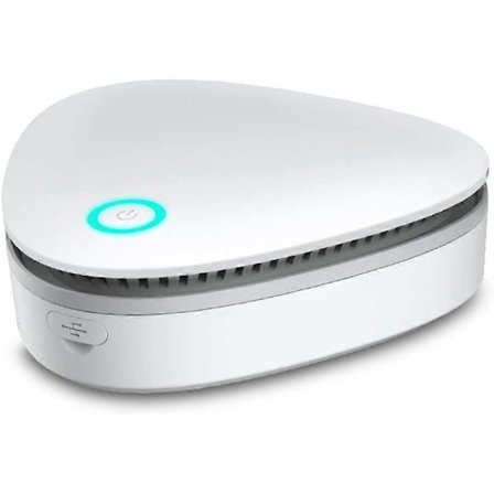 Ozon generator portabel sterilisator luftrenare garderob lukt bakterier desinfektion uppladdningsbar