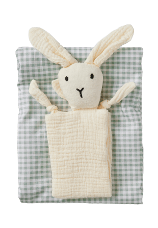 Maxine et Jolie Presentkit bäddset + snuttefilt INÈS Bädda Grön ONESIZE