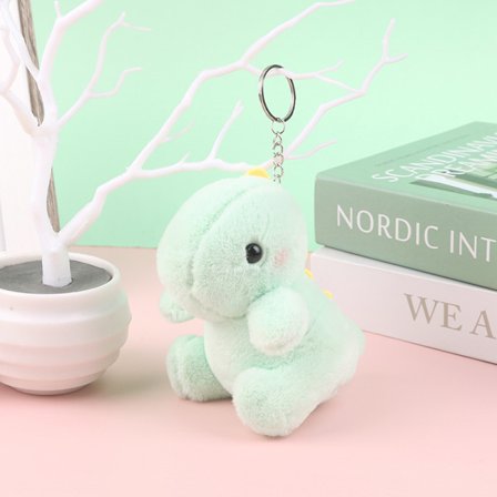 e Plysjleketøy tegneseriedukkeanheng nøkkelring Bilveske Nøkkelring des