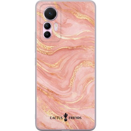 Kompatibelt Mobilskal till Xiaomi Xiaomi 12 Lite Cactus and Friends – RoseGoldFlow