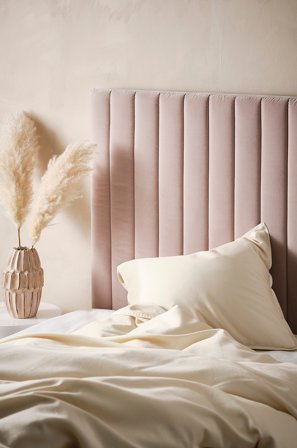 Jotex - Sengegavl 120 Cm Lys beige - DERBY - Kjøp Sengegavler hos Jotex