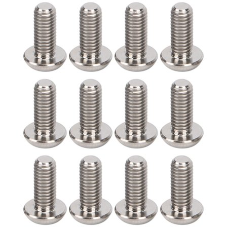 12 st Cykel Skivbroms Rotor Skruvar Titanlegering Cykel Skruv Tillbehör M5x12mm Titan