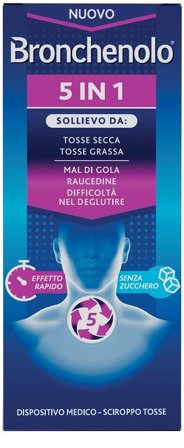 Bronchenolo 5 In 1 Sciroppo Tosse Senza Zucchero 120ml