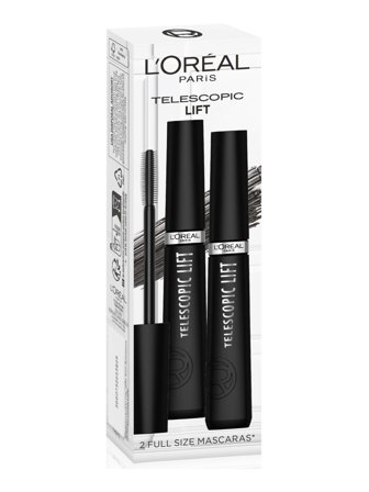 L'Oréal Paris Mascara Set Telescopic Lift Mascara Duo cont.: 2x False Lash Mascara N° 1 Black 9,9 ml (GH 1573320) 1.0items