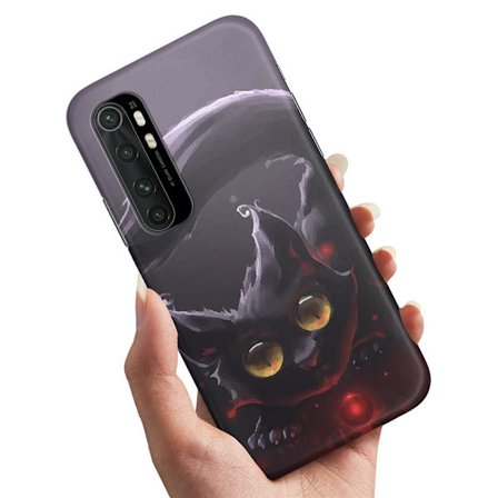 Kuoret / Suojakuoret Xiaomi Mi Note 10 Lite - Musta Kissa