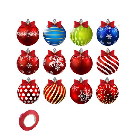 Julgranskulor Godis Hängande Ornament Julgran Kulor Hänge Jul Semester Dekorationer (B)