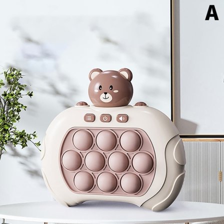 Pop It-spil - Pop It Pro Light Up-spil Hurtig tryk Fidget-spil Brun