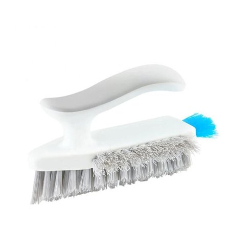 4-in-1 laatta- ja saumaharja, kulmascrubber-harja, työtaso, laattascrubber-harja, lattiaharja, kylpyhuoneen puhdistus, 1 kpl