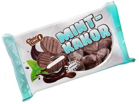Kakor CHOCOWOKO Mint 188g - Lyreco - Kök och servering - Ätbart - Kakor och bröd