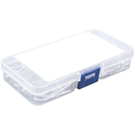 100 stk M1 M1.2 M1.5 M1.8 M2 M2.5 Stål R-type Fjærsplint Bølgeformet Split Clip Hårklipp Traktorpinne for Bil