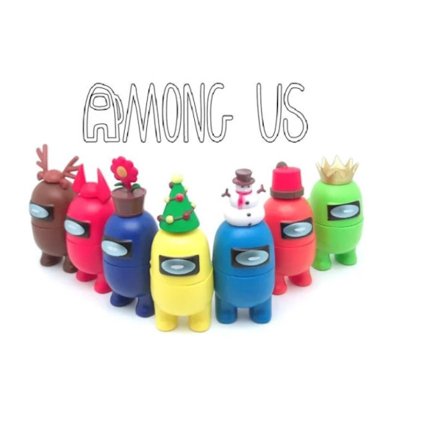7 Pack Among Us Figurer (8-10CM)
