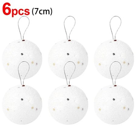 6st julkulor julgransprydnader 7 7