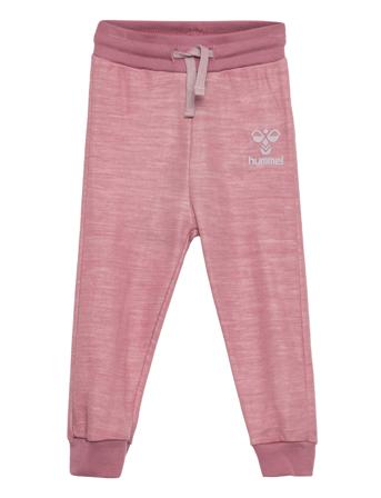 Hmldallas Pant Sweatpants Hyggebukser Lyserød Hummel