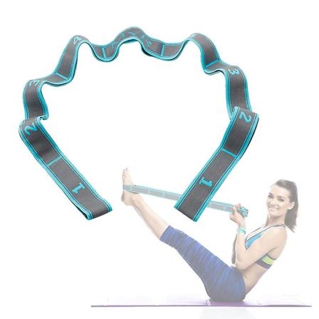 Strækband, Yoga Strækrem, Nem At Bære Og Høj Elastisk Modstandsband, Ideel Til Yoga, Fysioterapi, Større Fleksibilitet