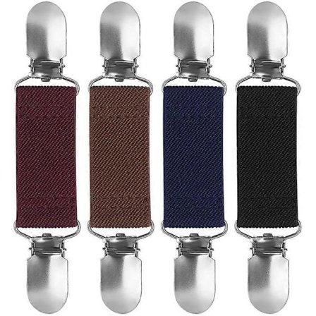 4 kpl neuleklipsiä, neuletakki klipsiä, joustava klipsi unisex yksinkertainen