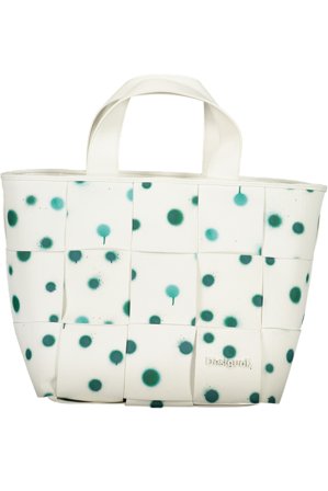 Desigual Borsa Donna Bianco