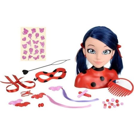 Miraculous Ladybug - Hiuspää - BANDAI - Punainen - Miraculous-lisenssi - Lapsille alkaen 4-vuotiaasta