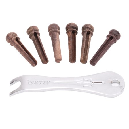 Guitar Bridge Pins Rosewood för Gibson/ Martin/Yamaha Akustiska Folkgitarrer Tillbehör