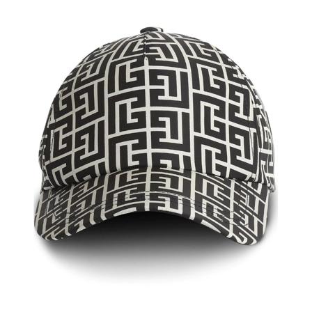 Balmain Caps Sort, Herre Huer Kasketter og Hatte, Størrelse: ONE Size