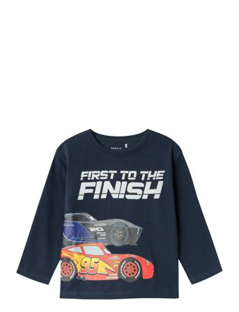 Nmmaske Cars Nreg Ls Top Box Wdi Tops T-shirts Long-sleeved T-shirts Navy Name It