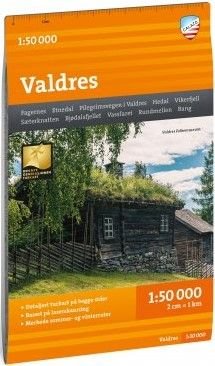 Calazo Turkart Valdres 1:50 000 - Calazo