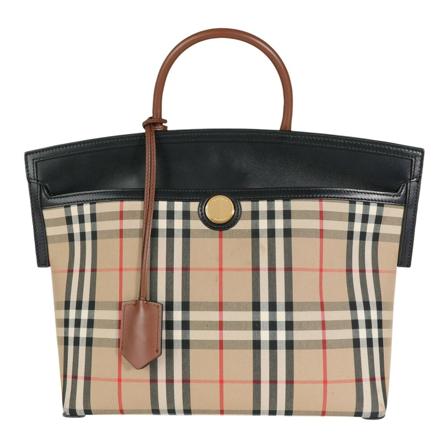 Burberry Vintage Handbags Brun, Dame Vintage Tasker, Størrelse: ONE Size
