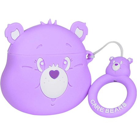 Cute AirPod 2/1 Case, Cartoon Character Design, Funky Air Pods Case, Soft Silicone Unique 3D Animal for Girls Boys Women, Cases for AirPods 2 & 1