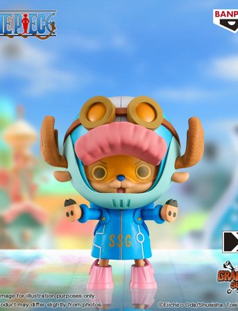 Banpresto Banpresto One Piece Egghead Tony Monkey.d.luffy - Blue - ONE SIZE