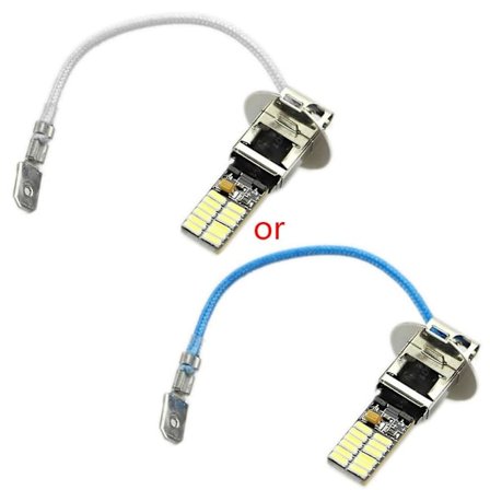24-smd-4014 H3 6500k Xenon Valkoiset LED-Lamput Sumuvaloille Tai Ajovaloille