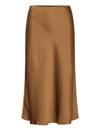 Yaspastella Hw Midi Skirt - Noos Brown YAS