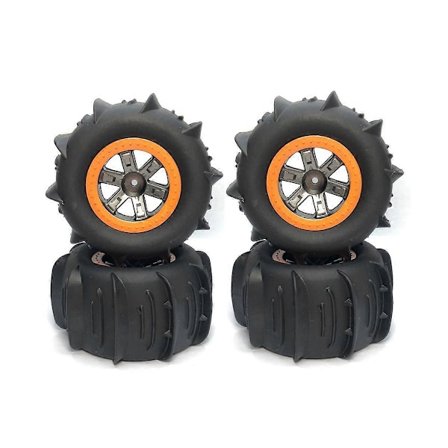 4kpl 110mm Lapiorenkaat Lumi Hiekka Rengas Pyörä Xinlehong 9125 9116 9155 144001 124019 104009 RC C