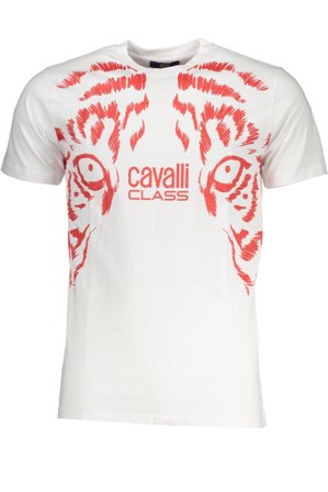 Cavalli Class T-shirt Maniche Corte Uomo Bianco