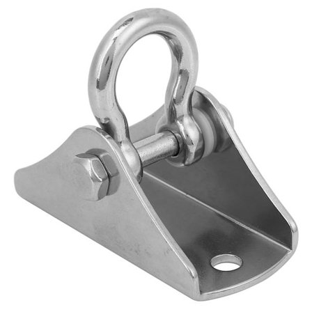 Slitsterkt takfeste i rustfritt stål med krok for yoga-hengestol, sandsekk