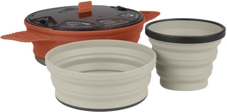 Sea to Summit X-Set 21 3 pc (Pot 1.4 L, Bowl,Mug) Rust