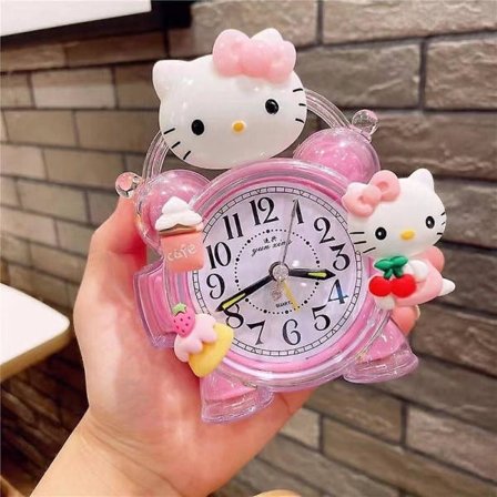Sanrio Hello Kitty My Melody Cinnamoroll Herätyskello Kawaii Anime Keittiö Ajastin Hälytyskello Mini Olohuone Kodin Sisustus Lahja