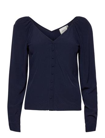 Enisegz Blouse Ma20 Blue Gestuz