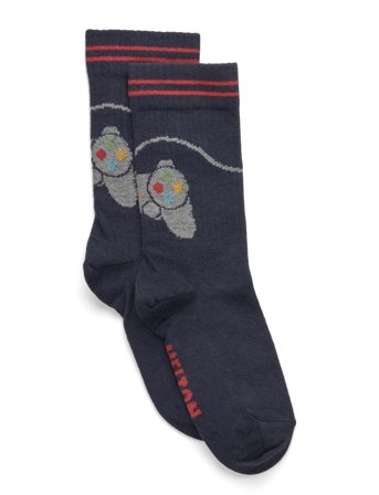 Melton Gaming Socks - Navy - 23/26