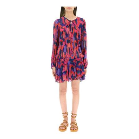 Isabel Marant amezio mini Kjole Pink, Dame