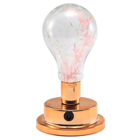 LED kreativ gylden kjærlighetspærelys europeisk dekorasjonsnattli