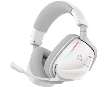 VOID WIRELESS v2, White – WW - Corsair VOID WIRELESS v2, trådlöst gamingheadset