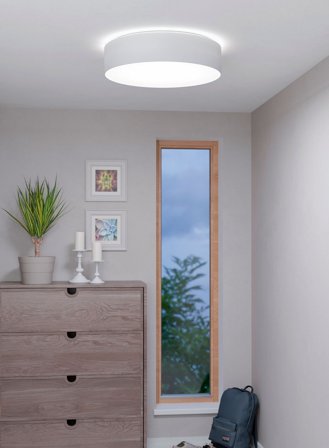 Romao-z taklampe - hvit