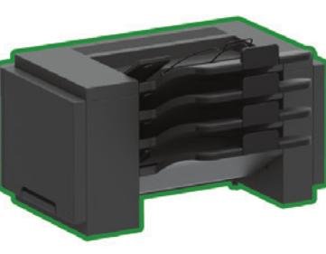 LEXMARK 4-Bin Mailbox - skriverpostkasse - 100 ark