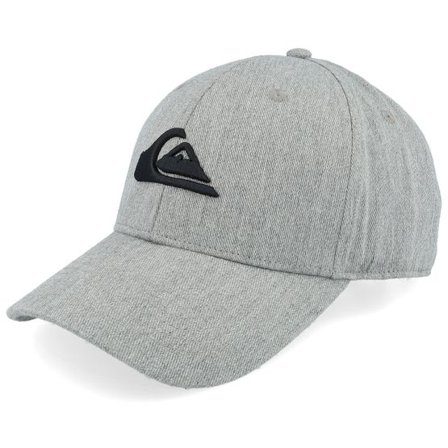 Quiksilver - Grå adjustable Keps - Decades Light Heather Grey/Black Adjustable @ Hatstore